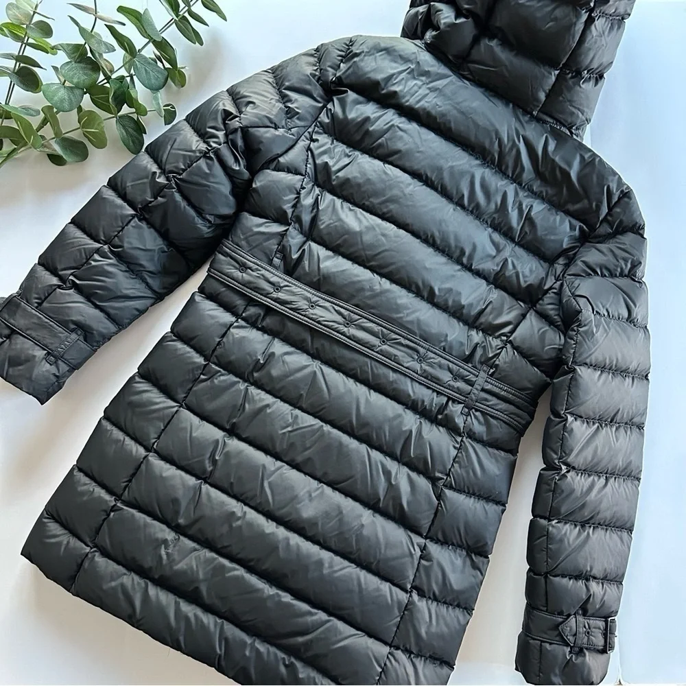 NEW Burberry Women’s Witley Down Jacket Black - Picture 5 of 9